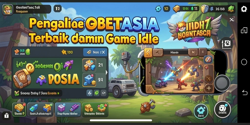 Tampilan menarik dari gameplay GOBETASIA yang menyenangkan.