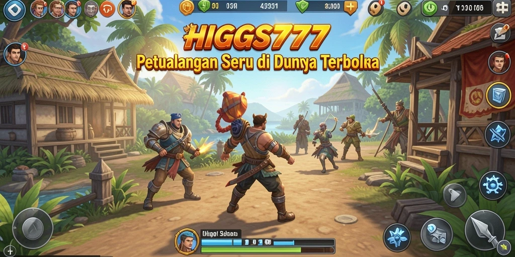 Gameplay HIGGS777 yang menakjubkan di dunia terbuka.