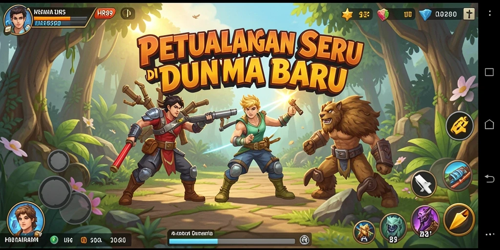 Tampilan gameplay HR89 yang menegangkan dan menawan dalam petualangan.