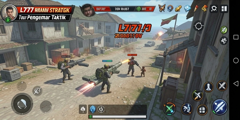 Tampilan gameplay L777 yang menarik dan penuh strategi.