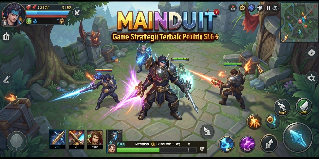 Tampilan gameplay seru dari MAINDUIT dalam genre SLG.