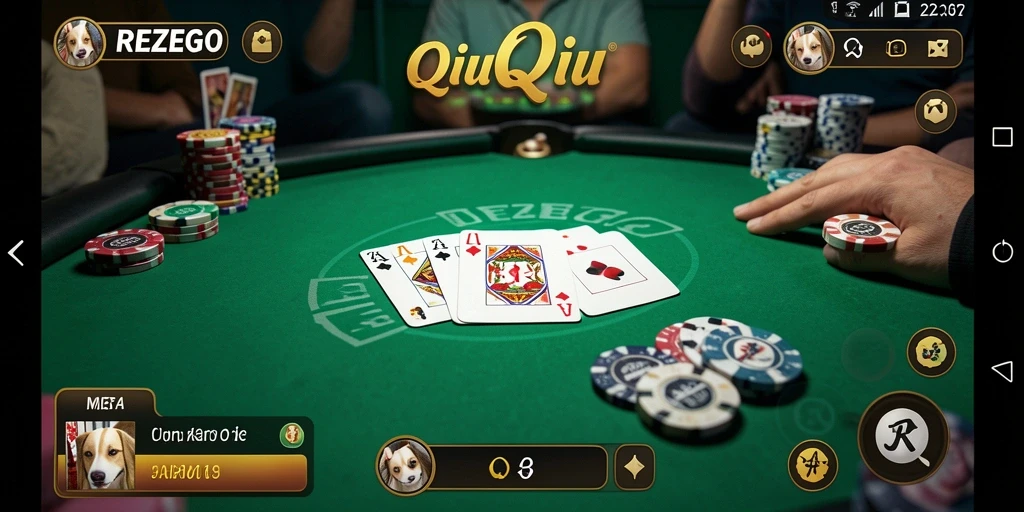 Tampilan gameplay mengasyikkan dan menegangkan di REZEGO.