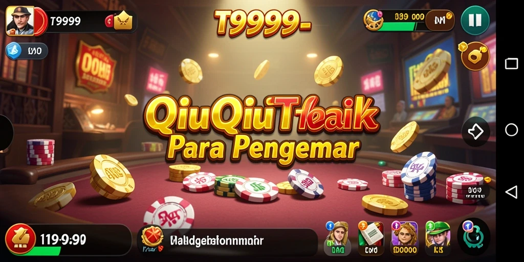 Tangkapan layar dari gameplay menarik QiuQiu T9999.