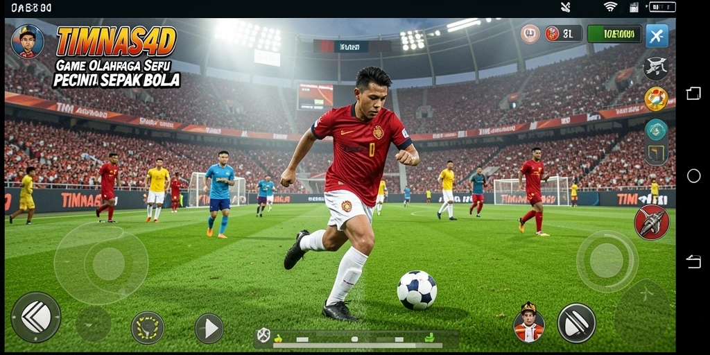 Tampilan gameplay <strong>TIMNAS4D</strong> yang menegangkan dan penuh aksi.
